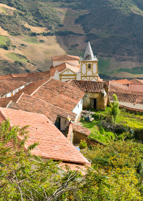 Los Nevados town in the Andes
                    mountains. Merida, Venezuela by Paolo
                    Costa_Shutterstock.com