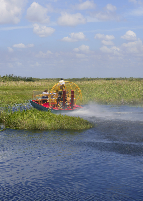 Everglades airboat in South                Florida, National Park by Tono Balaguer_Shutterstock.com