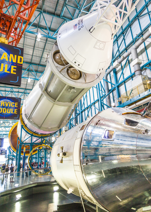 Rockets at Kennedy Space Center By
                                        travelview_Shutterstock.com