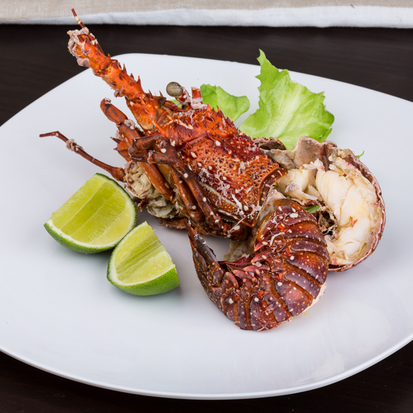Spiny lobster
                            grilled with lime and spices By Andrey
                            Starostin_Shutterstock.com