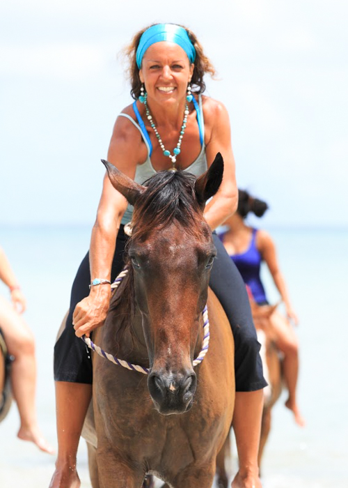 Horse riding in Tobago_Marielle
                                        Andersson Gueye courtesy Being with
                                        horses_