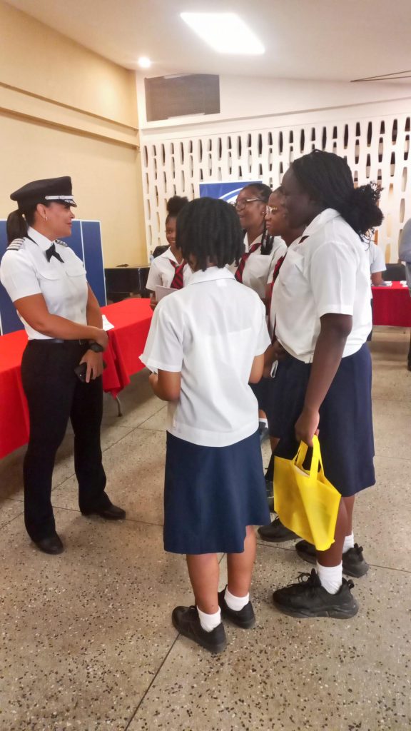 Pilot interacting 2